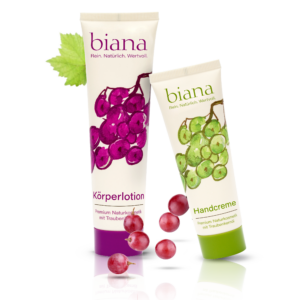 biana Handcreme & Körperlotion Bundle mit Extras