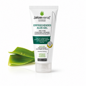 Erfrischendes Aloe Gel von Zuccari