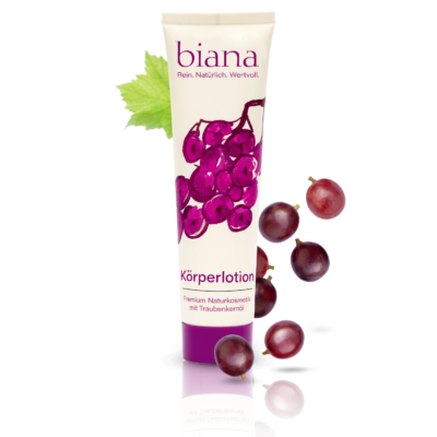 Körperlotion – Premium Naturkosmetik mit Traubenkernöl - 100 ml