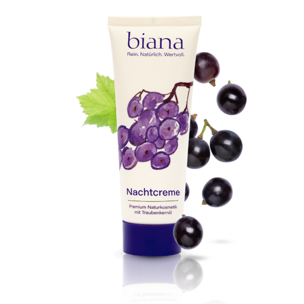 Nachtcreme – Premium Naturkosmetik mit Traubenkernöl OPC