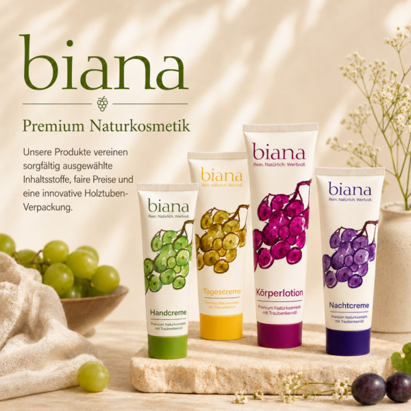 biana Handcreme Richcontent 4 Produktreihe