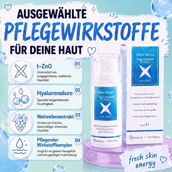 Akne-Serum mit tetrapodalem Zinkoxid – Bild 7
