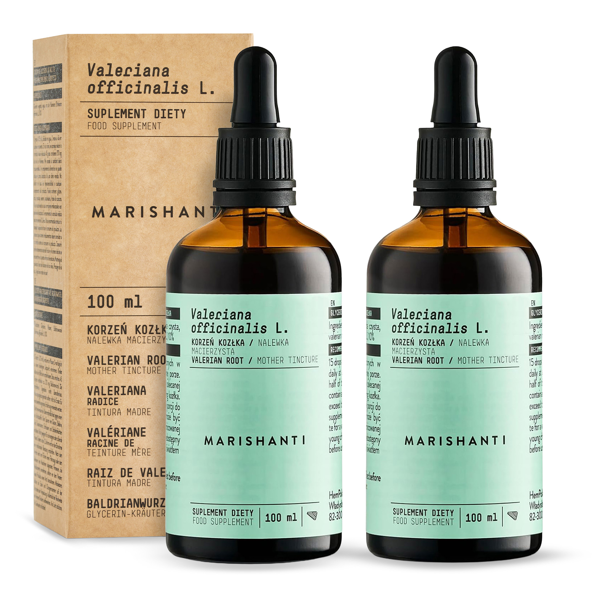 Marishanti Baldrianwurzel Extrakt – alkoholfrei