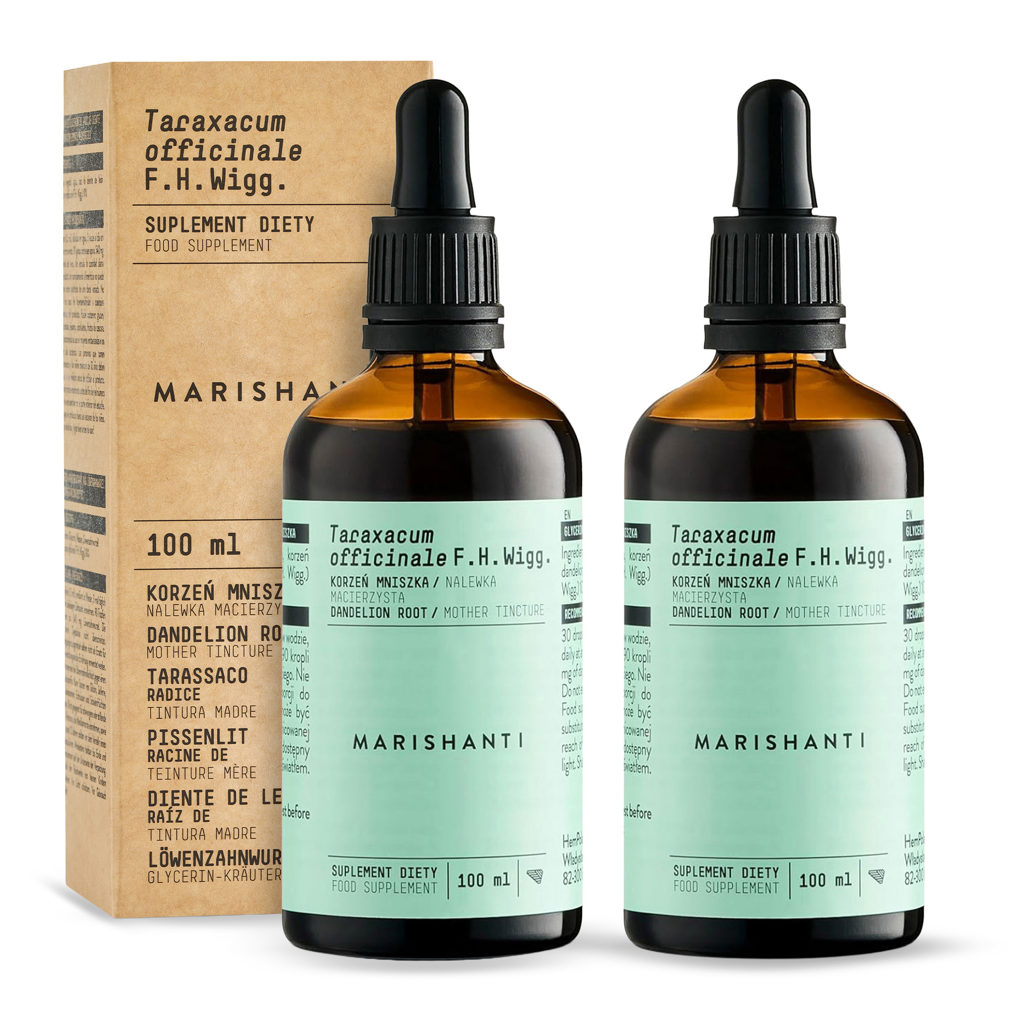 Marishanti Löwenzahnwurzel Extrakt – alkoholfrei