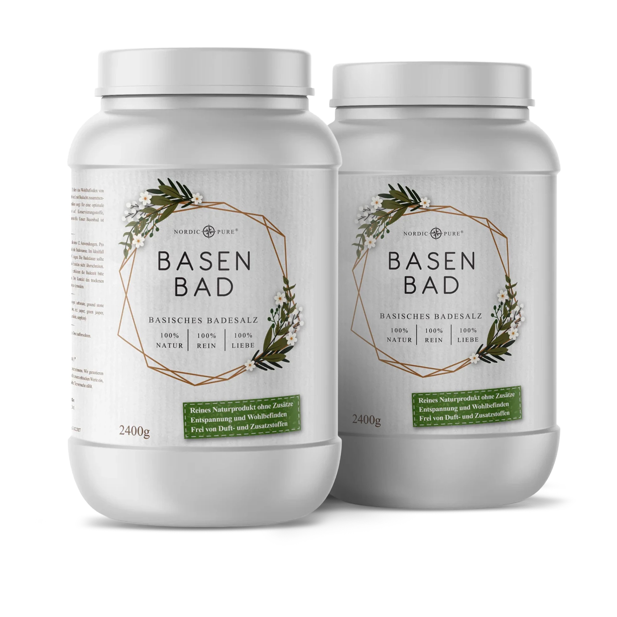 Nordic Pure Basenbad – basisches Badesalz, vegan & naturrein